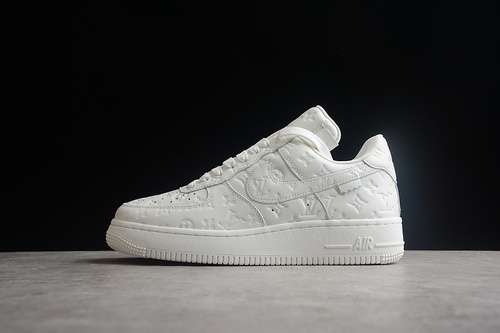 【630】[L*V X AIR FORCE 1 LOW 07 WHITE/WHITE/WHITE]-[MAN:38-45]