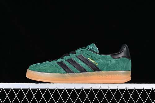 【230】[IG9978]-[ADIDAS ORIGINALS GAZELLE INDOOR GREEN/BLACK]-[WOMAN:36-39]-[MAN:40-45]
