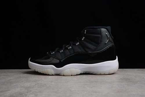 【450】[CT8012-011]-[AIR JORDAN 11 RETRO JUBILEE/25TH ANNIVERSARY BLACK/CLEAR/WHITE/METALLIC SILVER]