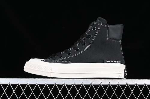 【240】[170266C]-[CHUCK 70 PADDED COLLAR HIGH ANODIZED METALS BLACK/EGRET]-[WOMAN:35-39]-[MAN:40-44]