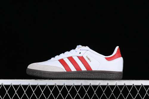【260】[IG1025]-[SAMBA OG WHITE/RED/BLACK/GREY]-[WOMAN:36-39]-[MAN:40-45]