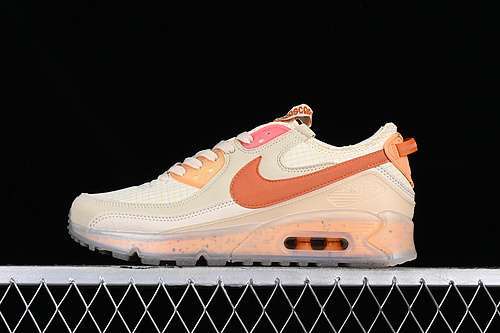 【280】[DH2973-200]-[AIR MAX 90 TERRASCAPE WHITE/GREY/ORANGE]-[WOMAN:36-39]-[MAN:40-45]