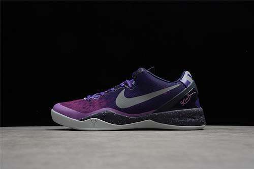 【360】[555035-500]-[KOBE 8 SYSTEM PLAYOFF COURT PURPLE/PURE PLATINUM-BLACKENED BLUE]-[MAN:39-46]
