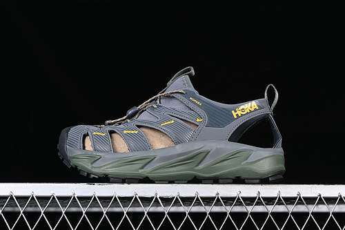 【290】[1123112 CTHY]-[HOKA ONE ONE HOPARA BLACK/GREY/GREEN/GOLD]-[WOMAN:36-39]-[MAN:40-45]