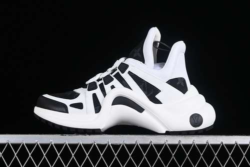 【630】[390N WHITE BLACK]-[LOUIS VUITTON ARCHLIGHT SNEAKERS L*V ARCHLIGHT WHITE/BLACK]-[WOMAN:35-39]