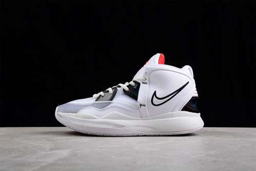 【360】[DC9134-101]-[KYRIE 8 INFINITY EP MAN MACHINE WHITE/BLACK/UNIVERSITY RED]-[MAN:39-36]