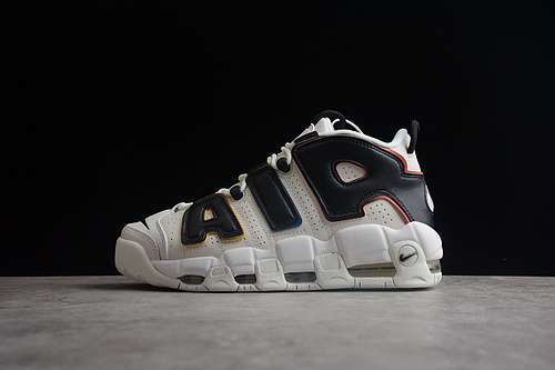 【340】[DM1297-100]-[AIR MORE UPTEMPO 96 BLACK/BLACK/WHITE]-[WOMAN:36-39]-[MAN:40-45]