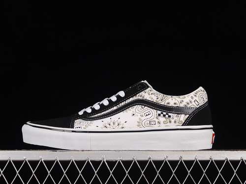 【220】[VN0A3WKT4QD]-[OLD SKOOL SKATEBOARDING SHOES BLACK/BEIGE/BLACK]-[WOMAN:35-39]-[MAN:40-44]