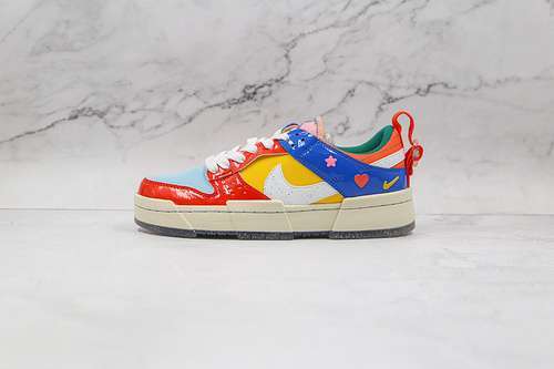 【280】[DJ5063-414]-[SB DUNK LOW DISRUPT MULTI-COLOR/WHITE]-[WOMAN:36-40]