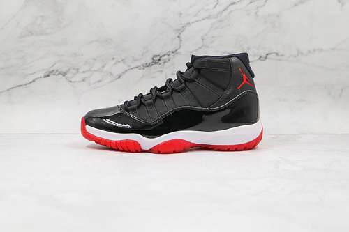 【500】[378037-061]-[AIR JORDAN 11 RETRO BRED 2019 BLACK/WHITE/VARSITY RED]-[MAN:40-47.5]