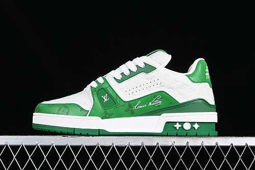 【630】[TRAINER WHITE/GREEN]-[MAN:38-45]
