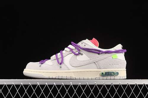 【430】[DJ0950-101]-[OW X SB DUNK LOW LOT 15 OF 50 SAIL/NEUTRALGREY]-[UNISEX:36-45]