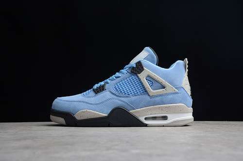 【500】[CT8527-400]-[AIR JORDAN 4 RETRO UNIVERSITY BLUE/TECH GREY/WHITE/BLACK]-[UNSIEX:36-47.5]