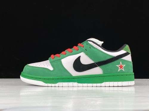 【460】[304292-302]-[DUNK SB LOW PRO HEINEKEN GREEN/WHITE/BLACK-RED]-[UNISEX:36-45]