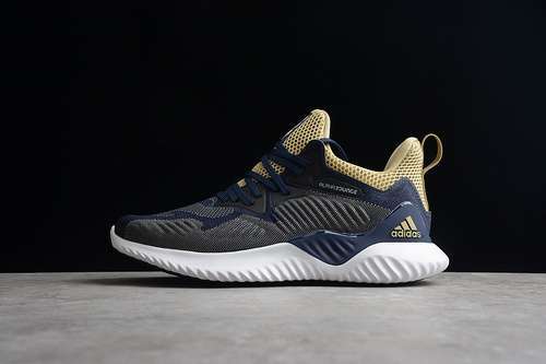 【260】[F36827]-[ALPHABOUNCE BEYOND SHOES CORE BLACK/NAVY BLUE/GOLD]-[MAN:39-45]