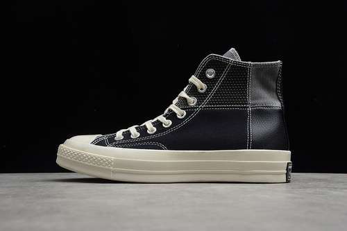 【250】[163220C]-[CHUCK TAYLOR ALL-STAR 70S HIGH MIXED MATERIAL BLACK/COOL GREY-EGRET]-[UNISEX:35-44]