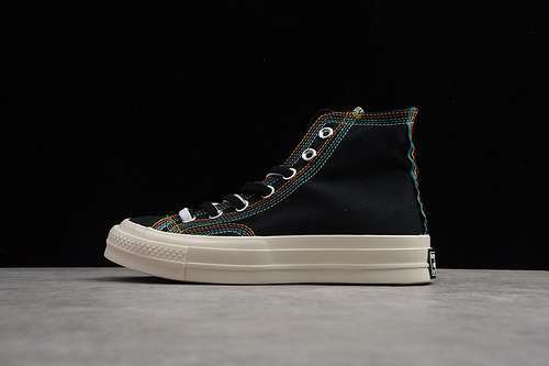 【260】[169046C]-[CHUCK TAYLOR ALL-STAR 70S HIGH LAYERS BLACK/MULTI-COLOR]-[UNISEX:35-44]