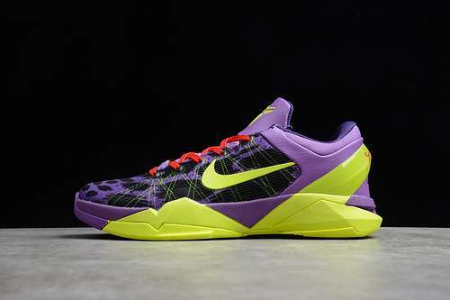 【360】[488244-500]-[ZOOM KOBE 7 SUPREME CHRISTMAS VIOLET POP/VOLT-INK-ACTION RED]-[MAN:40-46]