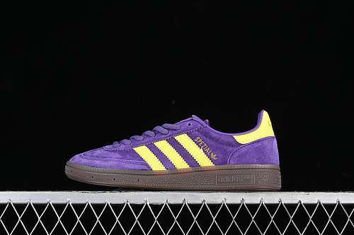 【230】[GW1398]-[HANDBALL SPEZIAL ATHEN CITY SERIES  PURPLE SIZE XCLUSIVE PURPLE/SOLAR YELLOW/GUM 5]