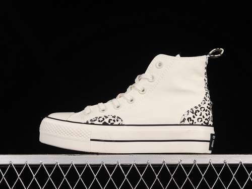 【250】[A03874C]-[CHUCK TAYLOR ALL STAR LIFT PLATFORM HIGH ANIMALIER EGRET/BLACK/EGRET]-[WOMAN:35-40]