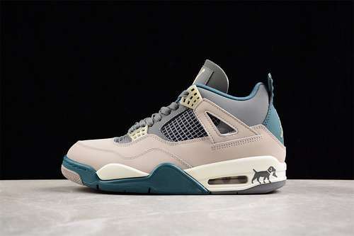 【340】[DV3742-021]-[AIR JORDAN 4 PREMIUM PONY HAIR GREY/GREEN/BROWN]-[WOMAN:36-39]-[MAN:40-47.5]