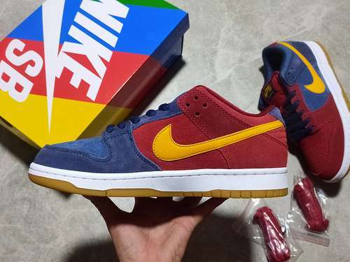 【480】[DJ0606-400]-[DUNK LOW SB BARCELONA NAVY BLUE/RED/YELLOW]-[WOMAN:36-39]-[MAN:40-47.5]