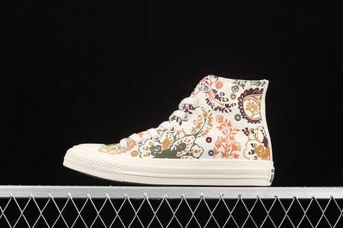 【250】[572543C]-[CHUCK TAYLOR ALL STAR HIGH FALL FLORALS EGRET/FIELD SURPLUS/WHEAT]-[UNISEX:35-44]