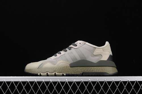 【280】[EE5871]-[NITE JOGGER SHOES LIGHT GREY/BLACK]-[WOMAN:36-39]-[MAN:40-45]