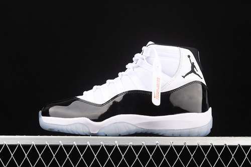 【550】[378037-100]-[AIR JORDAN 11 RETRO CONCORD 2018 WHITE/BLACK-DARK CONCORD]-[MAN:40-47.5]
