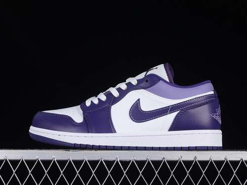 【280】[553558-515]-[AIR JORDAN 1 LOW SKY J PURPLE/SKY J LIGHT PURPLE-WHITE]-[WOMAN:36-39]-[MAN:40-46]