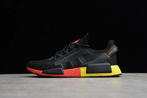 【280】[FY1161]-[NMD R1 V2 CORE BLACK/RED-YELLOW]-[MAN:39-44]