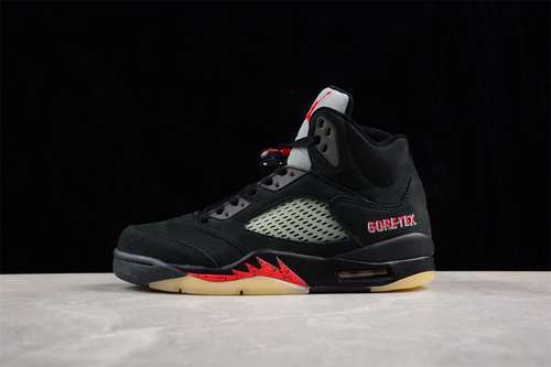 【380】[DR0092-001]-[AIR JORDAN 5 RETRO GORE TEX OFF-NOIR/FIRE RED/BLACK/MUSLIN]-[MAN:40-47.5]