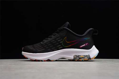 【300】[DJ3128-003]-[AIR ZOOM STRUCTURE 38X BLACK/WHITE/MULTI-COLOR]-[MAN:40-45]