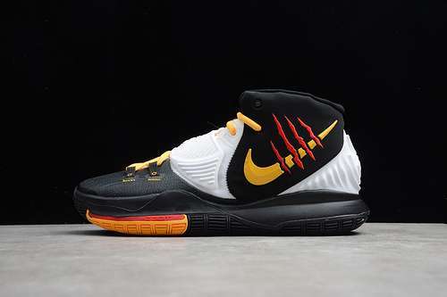 【380】[CJ1290-001]-[KYRIE 6 BRUCE LEE BLACK/WHITE-DEL SOL-GYM RED]-[MAN:39-46]