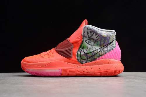 【360】[CN9839-600]-[KYRIE 6 PREHEAT COLLECTION BERLIN RED/MULTI-COLOR]-[MAN:40-46]