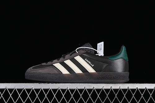 【270】[IH0374]-[ORIGINALS GAZELLE INDOOR WHITE/BLACK/BROWN/GREEN]-[WOMAN:35-39]-[MAN:40-46]
