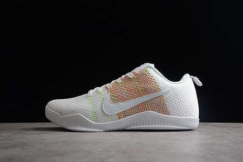 【360】[824463-199]-[KOBE 11 ELITE LOW 4KB WHITE/MULTI-COLOR/WHITE]-[MAN:40-46]