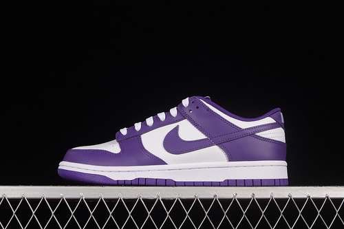 【430】[DD1391-104]-[DUNK LOW CHAMPIONSHIP PURPLE WHITE/COURT PURPLE]-[WOMAN:36-39]-[MAN:40-47.5]