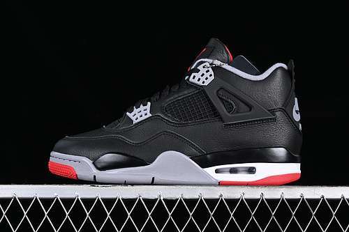 【630】[FV5029-006]-[AIR JORDAN 4 RETRO BRED REIMAGINED WHITE/GREY/BLACK]-[MAN:40.5-47.5]
