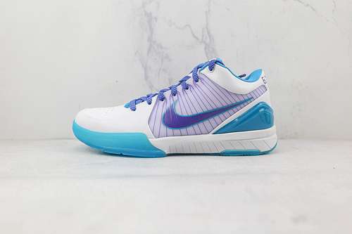 【400】[AV6339-100]-[ZOOM KOBE 4 PROTRO DRAFT DAY WHITE/ORION BLUE-VARSITY PURPLE]-[MAN:39-46]