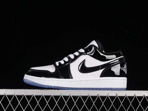 【280】[DV1309-100]-[AIR JORDAN 1 LOW SE CONCORD WHITE/WHITE/BLACK]-[WOMAN:35.5-39]-[MAN:40-47.5]