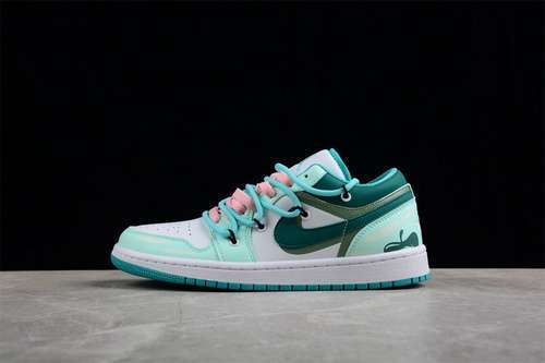 【280】[DC0774-132]-[AIR JORDAN AJ1 LOW WHITE/GREEN]-[WOMAN:36-39]-[MAN:40-46]