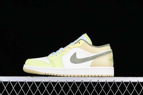 【320】[FD9906-131]-[AIR JORDAN 1 LOW SAIL/LIGHT OLIVE-PALE CITRON-DESERT]-[WOMAN:35.5-39]-[MAN:4