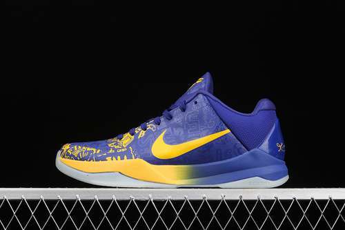 【360】[CD4991-400]-[ZOOM KOBE 5 PROTRO 5 RINGS CONCORD/MIDWEST GOLD]-[MAN:39-46]