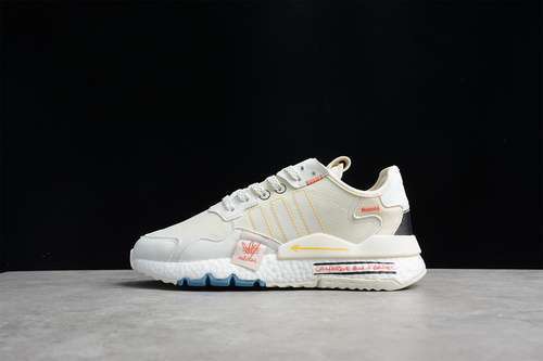 【280】[GZ3045]-[NITE JOGGER 2021 BOOST SHOES BEIGE/BLACK/BLUE]-[WOMAN:36-39]-[MAN:40-45]