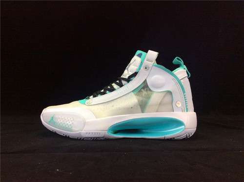 【360】[BQ3381-103]-[AIR JORDAN 34 GUO AILUN PE WHITE/AURORA-METALLIC SILVE]-[MAN:39-46]
