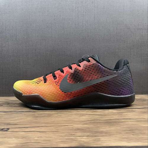 【360】[836184-805]-[KOBE 11 LA SUNSET BLACK/BLACK/ORANGE]-[MAN:40-46]