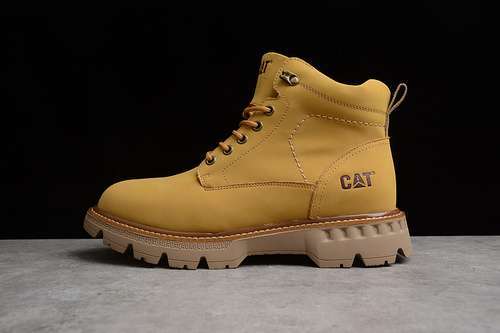 【420】[CAT FOUNDER BOOTS YELLOW/YELLOW/YELLOW]-[MAN:39-44]