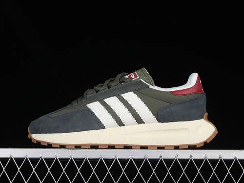 【280】[GW6779]-[RETROPY E5 SHOES GREEN OXIDE/OFF WHITE/WONDER RED]-[WOMAN:36-39]-[MAN:40-45]