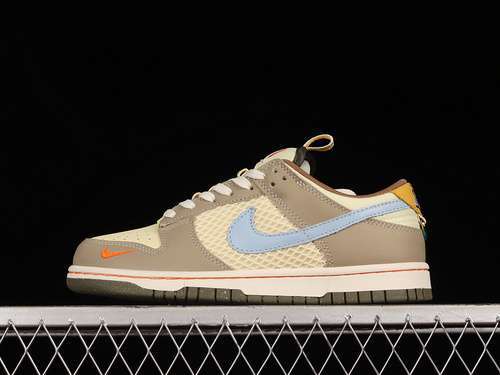 【270】[DX6038-741]-[DUNK LOW CARTOON YELLOW/TAN-BLUE]-[UNISEX:36-45]